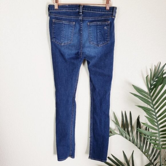 Rag & Bone Distressed Skinny Jeans in Pacifico Whiskering Fading size 27 - Picture 3 of 13